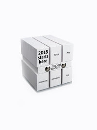 Cube Calendar 2018