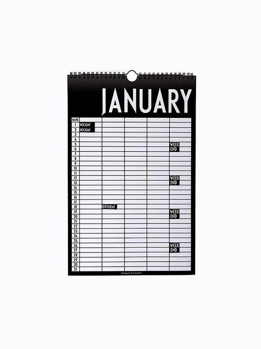 Hanging Monthly Planner