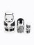 Nesting doll set - Black & White Animals